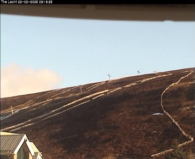 WebCam showing current Snow conditions in The Lecht