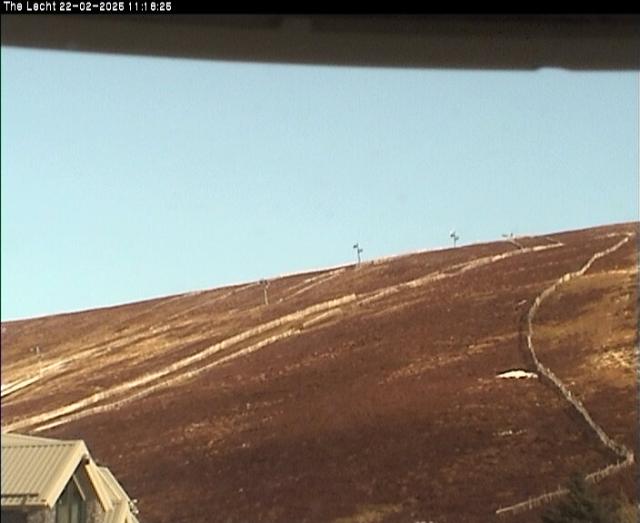 WebCam showing current Snow conditions in The Lecht