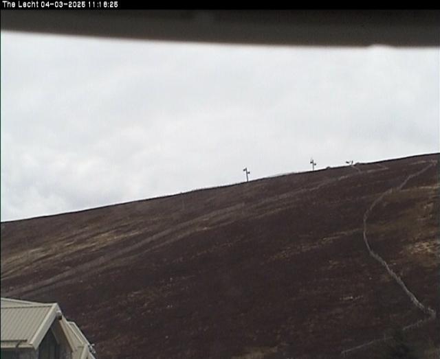 WebCam showing current Snow conditions in The Lecht