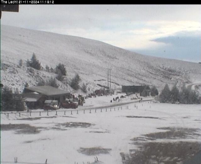 WebCam showing current Snow conditions in The Lecht