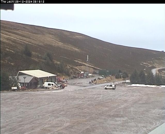 WebCam showing current Snow conditions in The Lecht