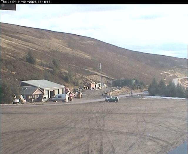 WebCam showing current Snow conditions in The Lecht