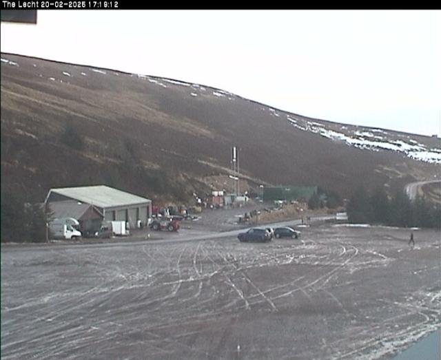 WebCam showing current Snow conditions in The Lecht