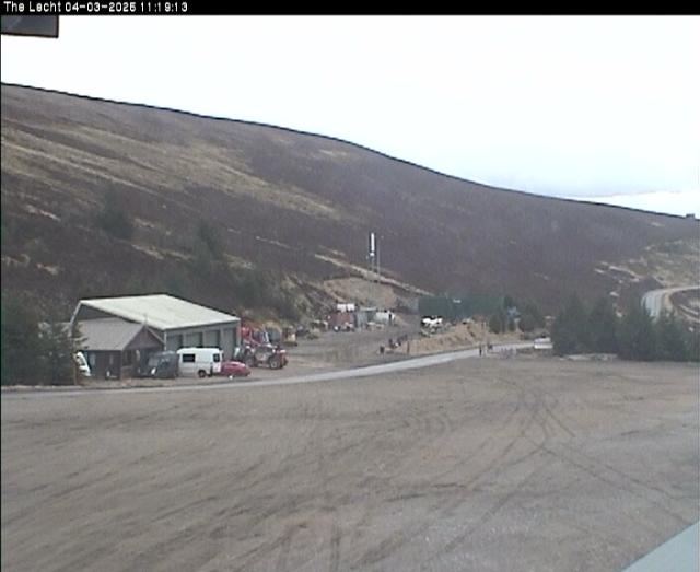 WebCam showing current Snow conditions in The Lecht