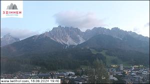 WebCam showing current Snow conditions in Alta Pusteria, ©altapusteria.it-wms.com