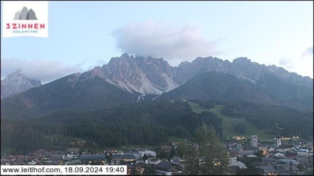 WebCam showing current Snow conditions in Alta Pusteria