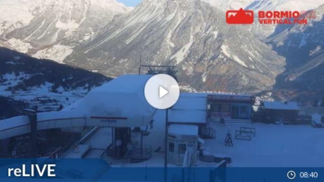 WebCam showing current Snow conditions in Bormio