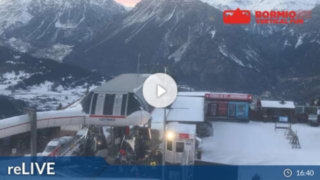 WebCam showing current Snow conditions in Bormio