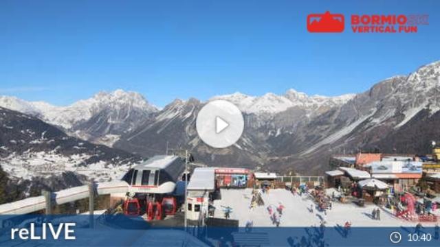 WebCam showing current Snow conditions in Bormio