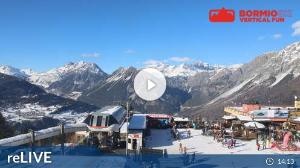 WebCam showing current Snow conditions in Bormio, ©wtvthmb.feratel.com