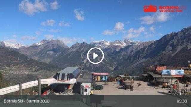 WebCam showing current Snow conditions in Bormio