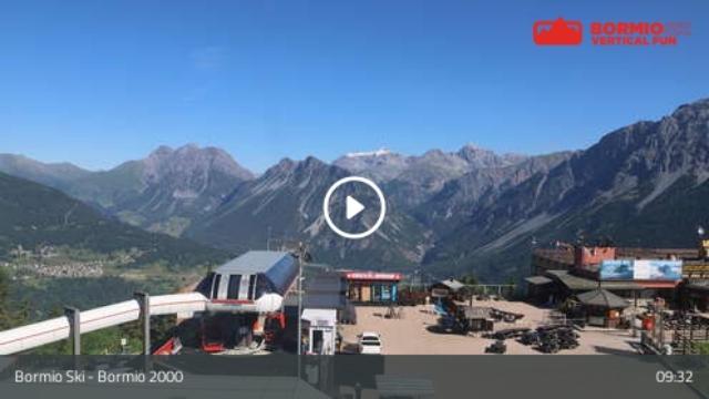 WebCam showing current Snow conditions in Bormio