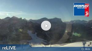 WebCam showing current Snow conditions in Bruneck-Kronplatz, ©wtvthmb.feratel.com