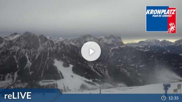 WebCam showing current Snow conditions in Bruneck-Kronplatz