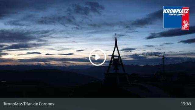 WebCam showing current Snow conditions in Bruneck-Kronplatz