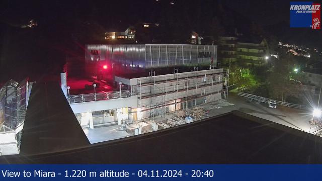 WebCam showing current Snow conditions in Bruneck-Kronplatz