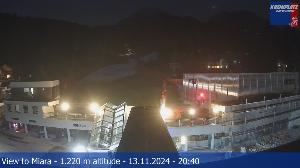 WebCam showing current Snow conditions in Bruneck-Kronplatz, ©webcams.kronplatz.com