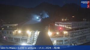 WebCam showing current Snow conditions in Bruneck-Kronplatz, ©webcams.kronplatz.com