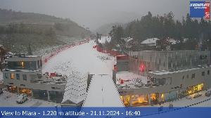 WebCam showing current Snow conditions in Bruneck-Kronplatz, ©webcams.kronplatz.com