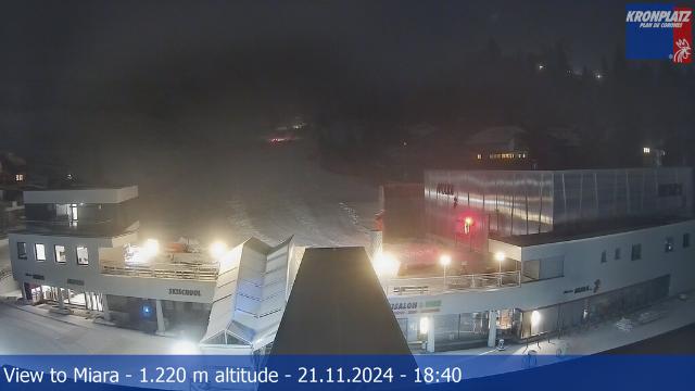 WebCam showing current Snow conditions in Bruneck-Kronplatz