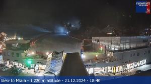 WebCam showing current Snow conditions in Bruneck-Kronplatz, ©webcams.kronplatz.com