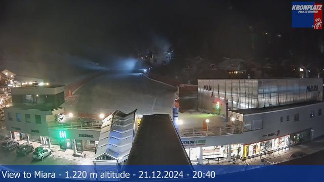 WebCam showing current Snow conditions in Bruneck-Kronplatz