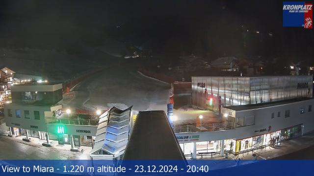 WebCam showing current Snow conditions in Bruneck-Kronplatz