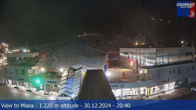 WebCam showing current Snow conditions in Bruneck-Kronplatz