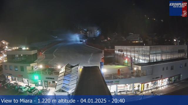 WebCam showing current Snow conditions in Bruneck-Kronplatz