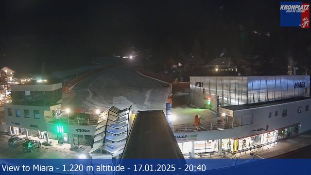 WebCam showing current Snow conditions in Bruneck-Kronplatz