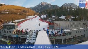 WebCam showing current Snow conditions in Bruneck-Kronplatz, ©webcams.kronplatz.com