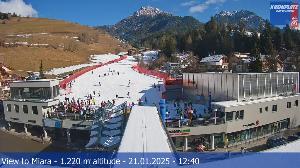 WebCam showing current Snow conditions in Bruneck-Kronplatz, ©webcams.kronplatz.com