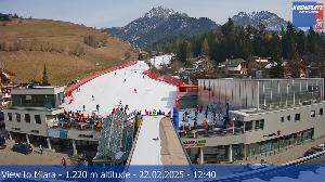 WebCam showing current Snow conditions in Bruneck-Kronplatz, ©webcams.kronplatz.com