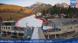 WebCam showing current Snow conditions in Bruneck-Kronplatz, ©webcams.kronplatz.com