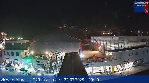 WebCam showing current Snow conditions in Bruneck-Kronplatz, ©webcams.kronplatz.com