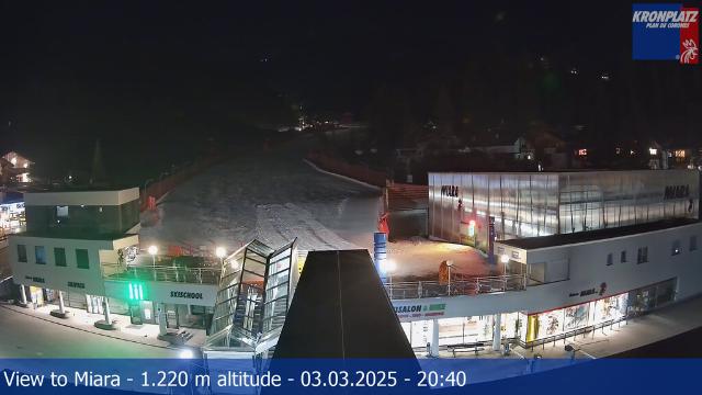 WebCam showing current Snow conditions in Bruneck-Kronplatz