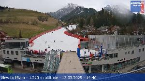 WebCam showing current Snow conditions in Bruneck-Kronplatz, ©webcams.kronplatz.com