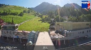 WebCam showing current Snow conditions in Bruneck-Kronplatz, &copy;webcams.kronplatz.com