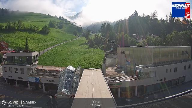 WebCam showing current Snow conditions in Bruneck-Kronplatz