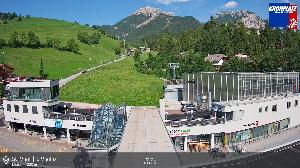 WebCam showing current Snow conditions in Bruneck-Kronplatz, &copy;webcams.kronplatz.com