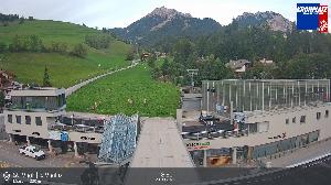 WebCam showing current Snow conditions in Bruneck-Kronplatz, &copy;webcams.kronplatz.com