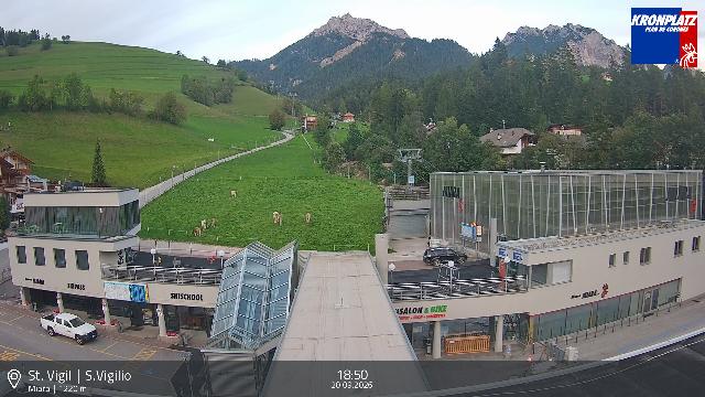 WebCam showing current Snow conditions in Bruneck-Kronplatz