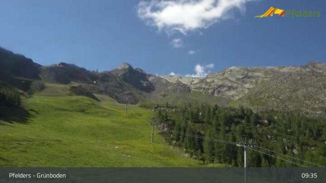 WebCam showing current Snow conditions in Pfelders