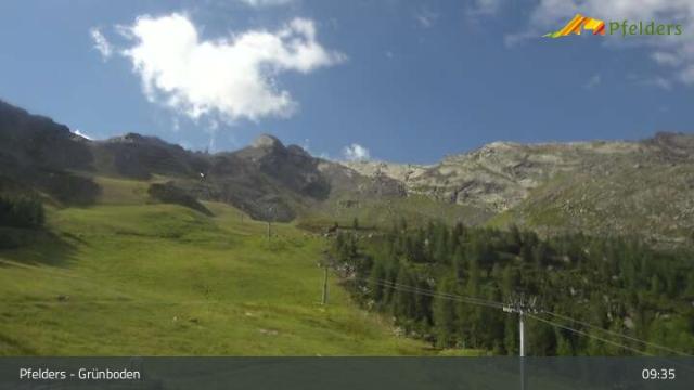 WebCam showing current Snow conditions in Pfelders