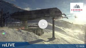 WebCam showing current Snow conditions in Sexten / Sesto, ©wtvthmb.feratel.com