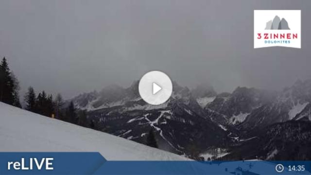 WebCam showing current Snow conditions in Sexten / Sesto