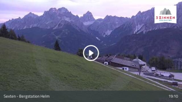 WebCam showing current Snow conditions in Sexten / Sesto