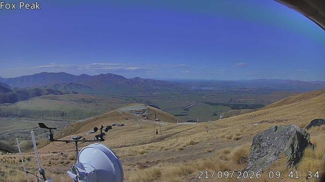 WebCam showing current Snow conditions in Fox Peak