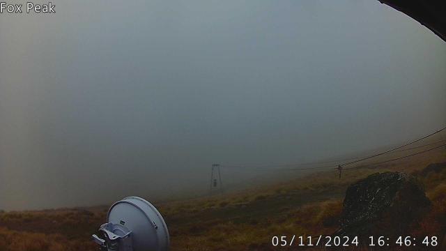 WebCam showing current Snow conditions in Fox Peak