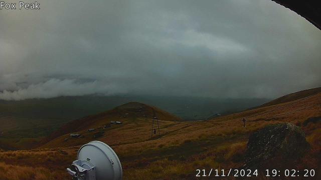 WebCam showing current Snow conditions in Fox Peak